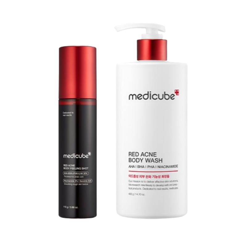 

Набор для ухода за телом Medicube Red Acne Гель для душа 450 г + Пилинг-шот 110 г