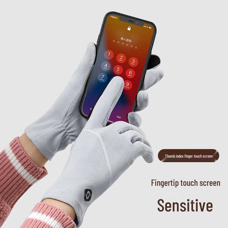 Nanjiren Women's Winter Touchscreen Gloves