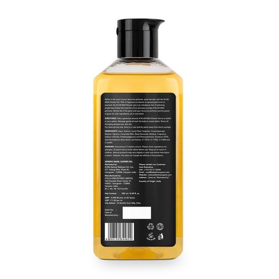 Shower Gel for Men Club (250 Ml), Club Man Shower Gel, Bella Vita