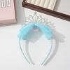 1Pcs Bow Pearl Sweet Hair Band Birthday Party Costume Props Hair Accessories Children Princess Crown Headband Girls Hair Hoop