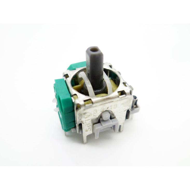 LeHang 2X Alps Internal 3D Analog Thumb Sticks Joystick Thumbstick Replacement for Xbox Series X/S 2020 Controller (Green, ABS Material)