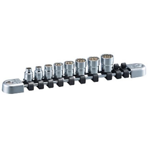 

Kyoto Tool (KTC) Nepros 6.3 sq. Socket Set (Duodecagonal) [Set of 8]