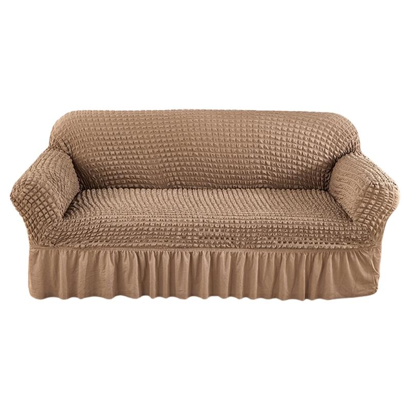 Plaids Seersuckers Sofa Cover for Living Room Stretch Sofa Slipcover for Home Armchair Cover 3 Seats Corner Couch Cover