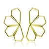 Geometric Hollow Trendy Earrings Alloy Material Fashion Jewelry Women For
