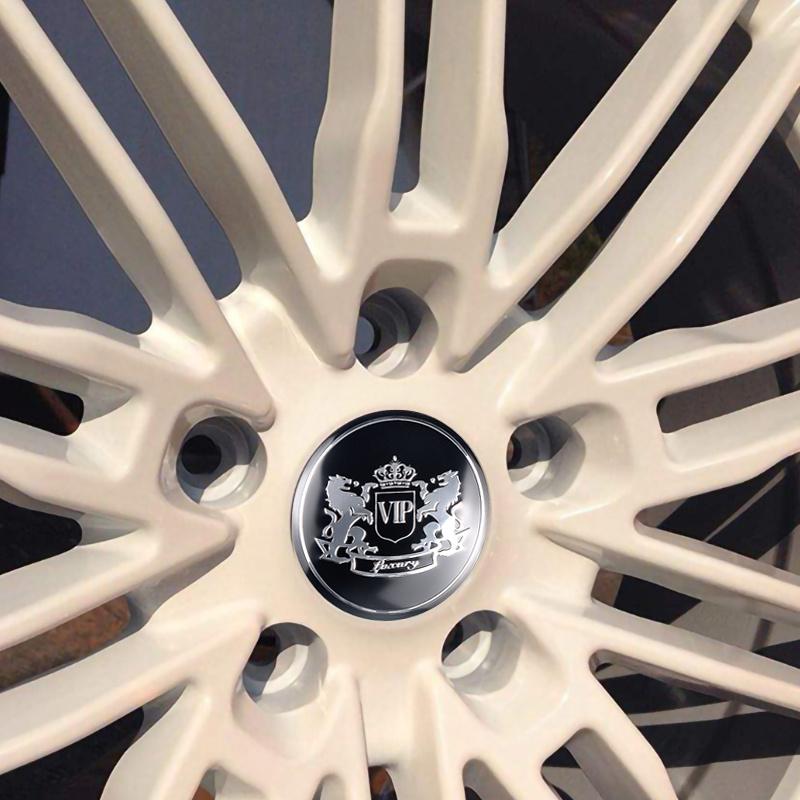 4pcs Metal Lion Emblem Wheel Caps Suitable Luxury Car Wheel Center Stickers