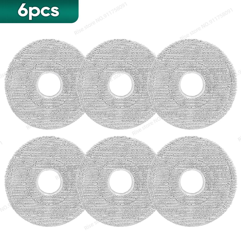 Compatible for Mova E40 Ultra Accessories Main Brush Filter Dust Bag Mop Cloth Replacement Parts Kit