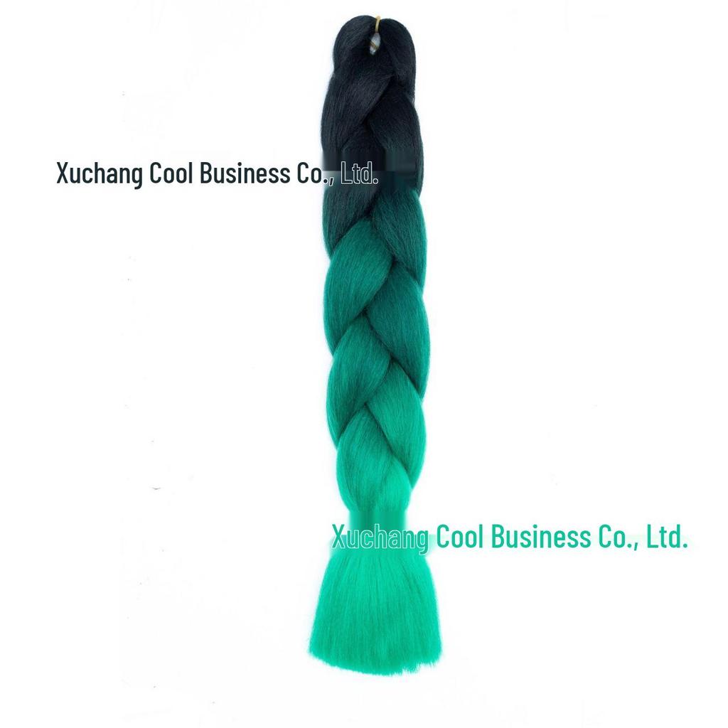 Three, Four, Five-Color Gradient High-Temp Fiber Jumbo Braid Material