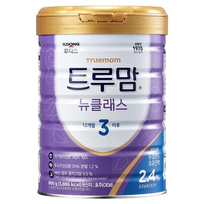 Ildong Foodis Tru Mom New Class Powdered Milk Stage 3, 800g, 1 Unit