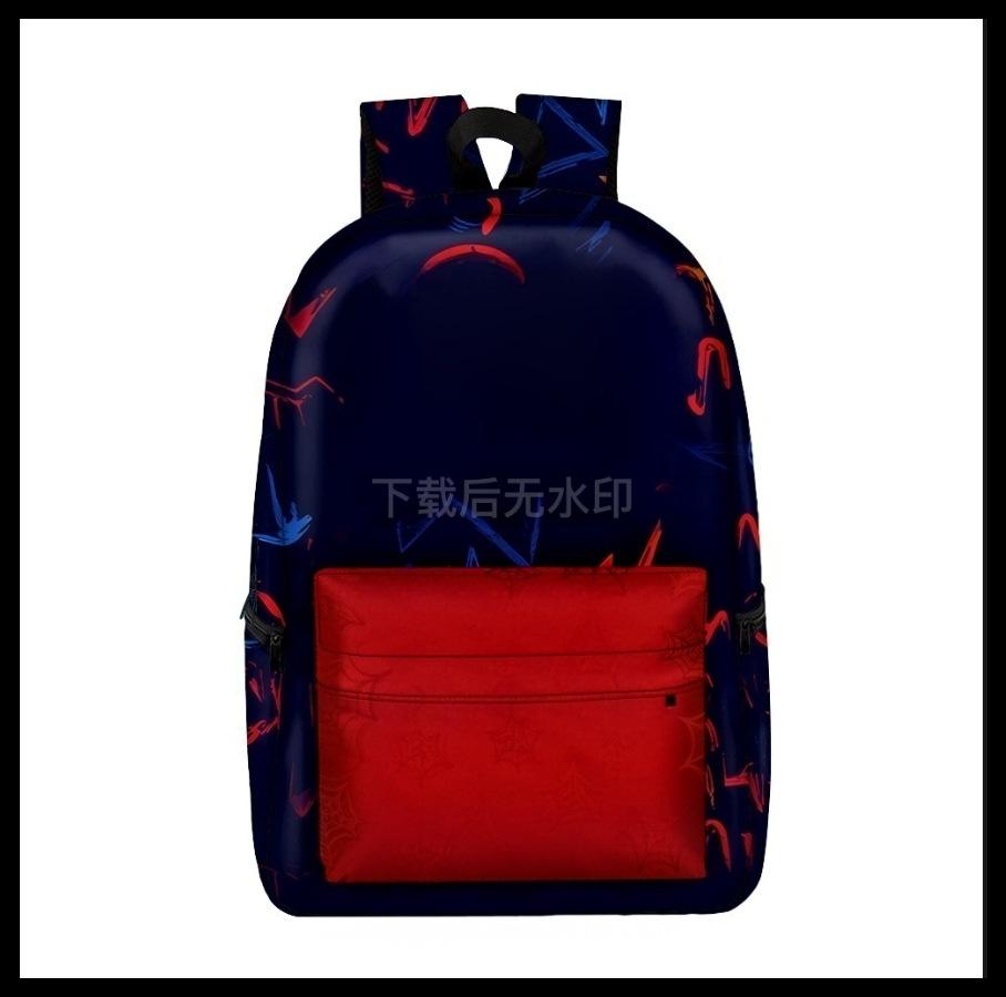 Three-Piece Schoolbag, Primary And Secondary School Students, Animation Backpack, Children'S Schoolbag, Pencil Bag, Satchel, Meal Bag Labeling