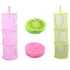 3 Shelf Hanging Storage Net Kids Toy Organizer Bag Bedroom Wall Door Closet