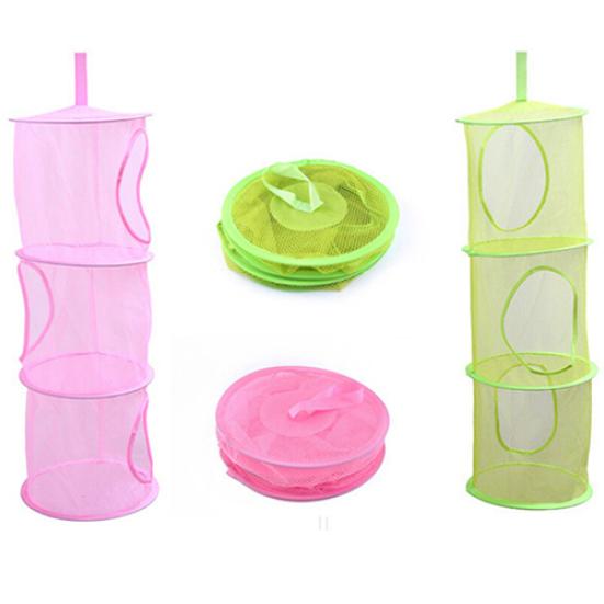 3 Regale zum Aufhängen, Aufbewahrungsnetz für Kinder, Spielzeug, Organizer, Tasche, Schlafzimmer, Wand, Tür, Schrank