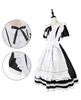 Maid British Long Short Plus Maid Coffee Costume [NOKIJP] Costume, Cosplay, Style, Lace, Ribbon, Sleeves, Sleeves, Lace, British, Halloween,