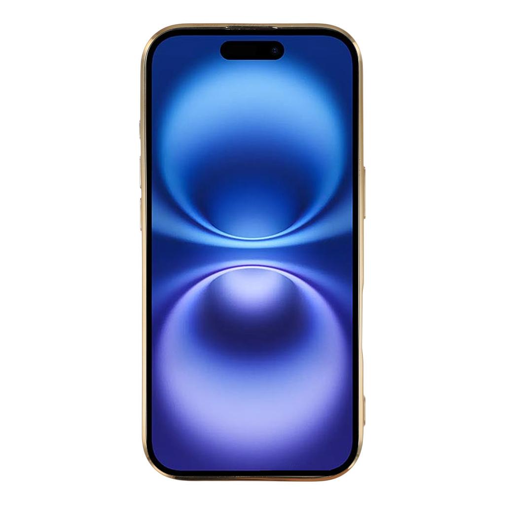 For iPhone 17 Magnetic Case CD Veins Glass Lens Guard TPU Phone Back Cover with Screen Film