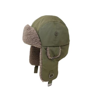 Fabulous Polycotton Boa Flight Cap, Pilot Cap, Aviator Bomber Hat, Cold Weather Protection