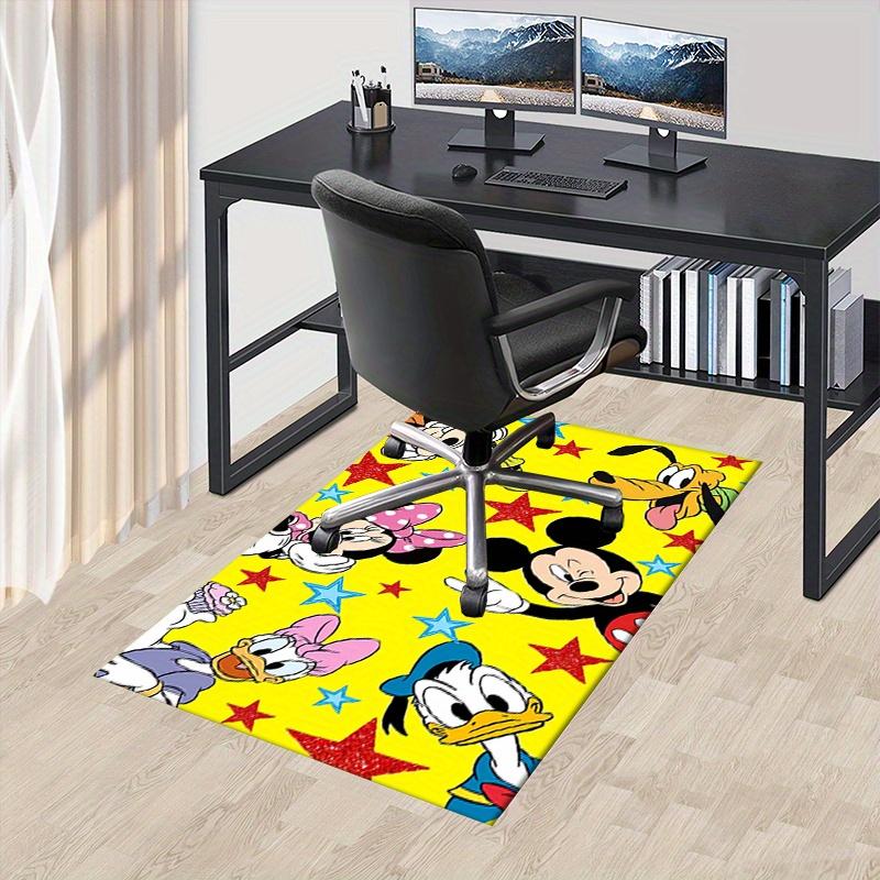 

Office Rug Mickey Mouse, Disney Characters theme 3D Printed Anti-Slip Rug-Machine Washable for Living Room 60cm by 90cm