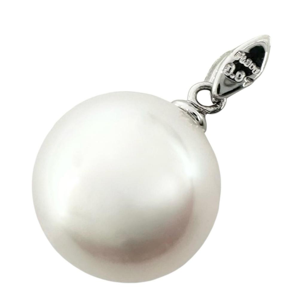 Pendant top Silver Women Pearl used