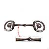 Horse Bit Cheek Snaffle Heavy Duty for Harness Classic Accessories Training Outdoor Chewing