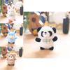 Animal Lovely Stuffed Keychain Bear Pendant With High Quality Pp Filling Cotton