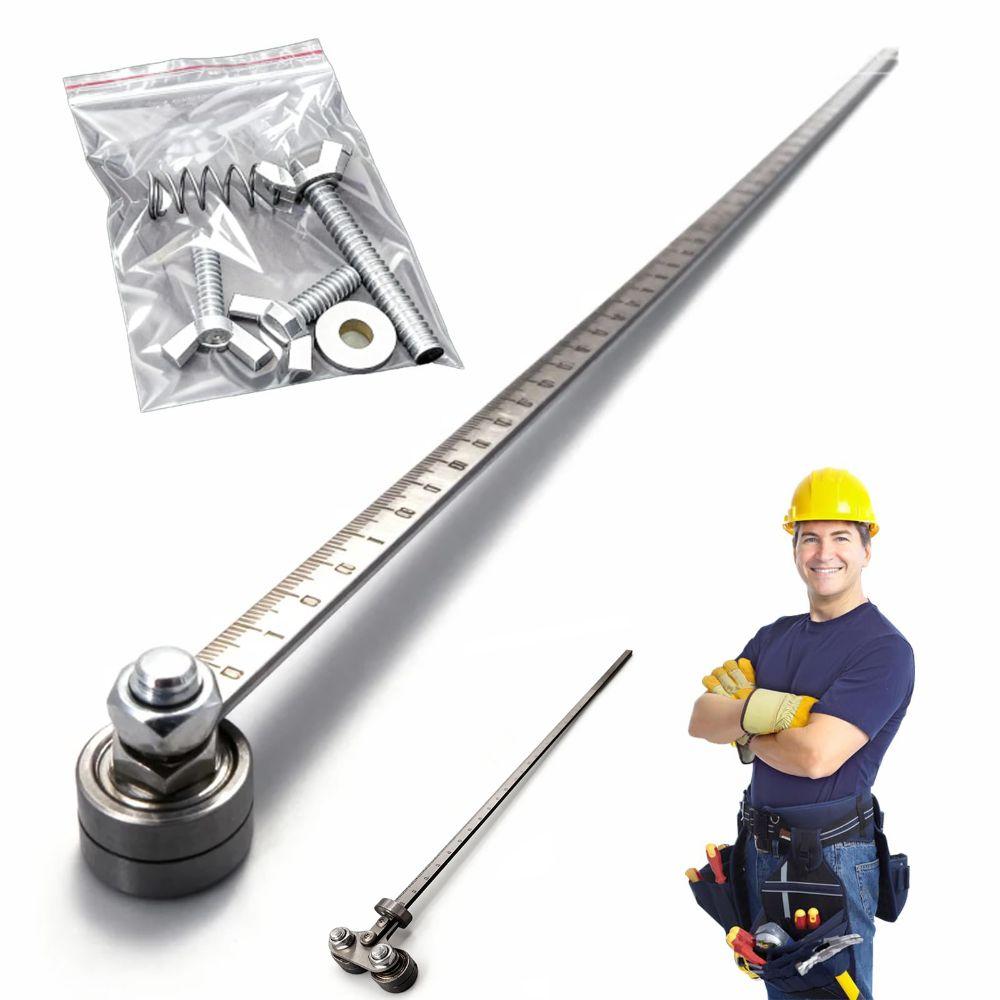Dual Bearing Positioning Calipers Adjustable Stainless Steel Caliper Caliper Guide  Carpentry Work