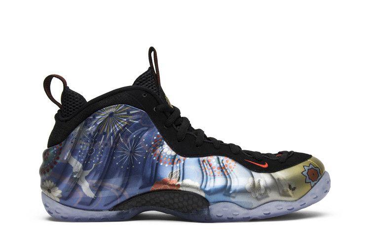 Men's Sneakers Nike Air Foamposite One Lunar New Year (2018) Black/Habanero Red-Black