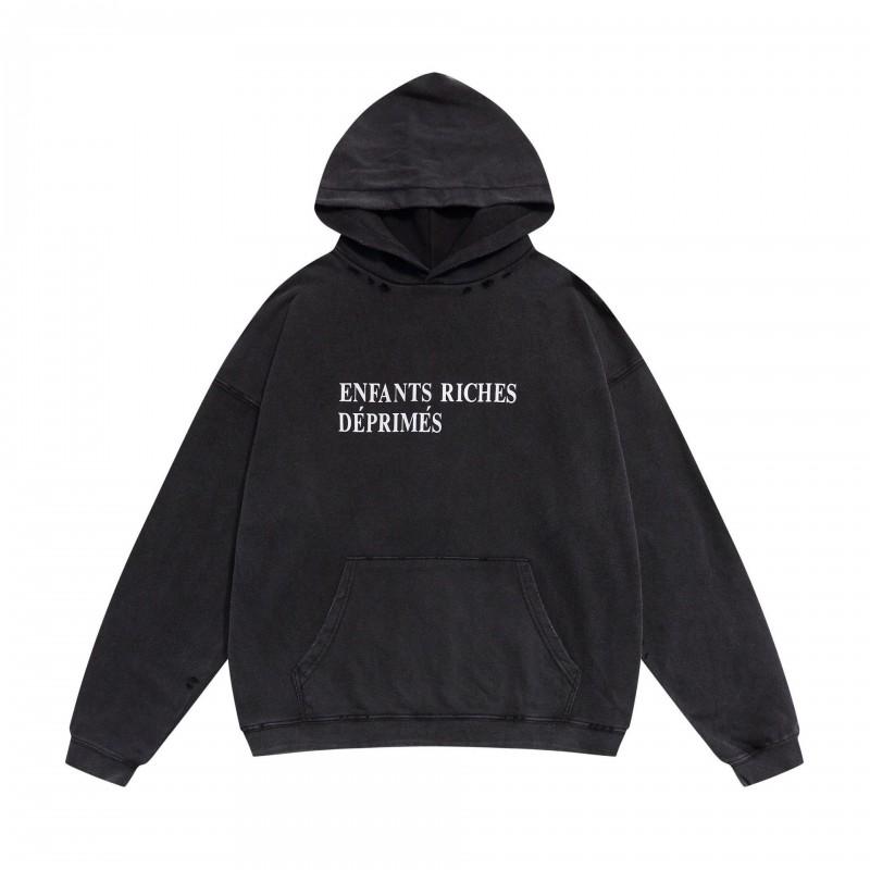 ERD Rich Kids Depressed Loose Fit Hooded Sweatshirt Teens Casual Daily Wear