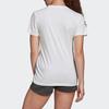 (WMNS) adidas Large Alphabet Logo Short Sleeve White Women's FQ3238