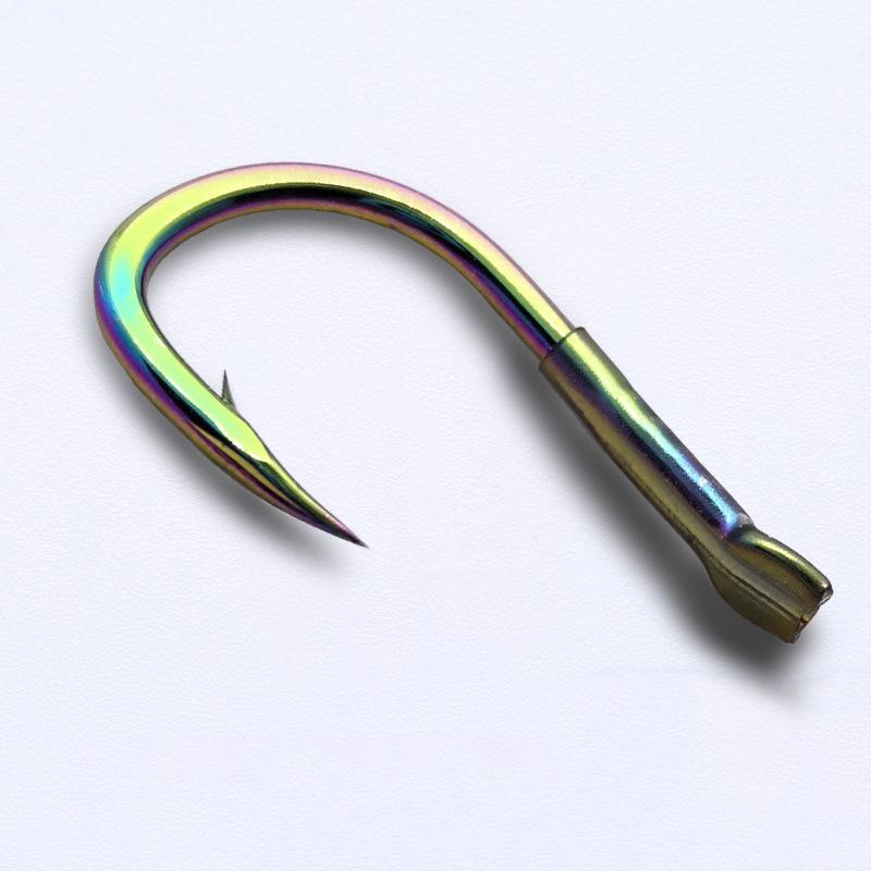 Bone Highquality Spurs Fish Giant Hooks Reinforced Straight Offset Hooks For Black Carp And Special Thick Blood Tank With Sleeve For Giant Fish Pond