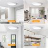 23cm LED Ceiling Light Bathroom Light 24W 2664lm 120W Equivalent 6500K Cool White IP44 Waterproof Small Modern Ultra Thin Round Flush for Kitchen
