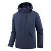Large Size Three-in-one Jacket Men's Jacket Windproof Jacket Jacket Large Size Removable