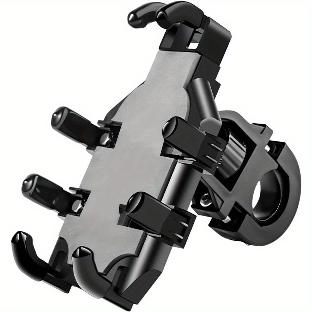 

Bicycle Phone Holder Handlebar, Motorcycle Bike Mount Accessory - Anti-Shake & Camera Friendly for iPhone,All Smartphones (4.7 to 7.2 ), Secure Grip
