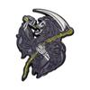 Halloween Retro Punk Skull Cross Ghost Collection Enamel Pin Punk Goth Grim Reaper Skeleton Alloy Brooches Jewelry Badge