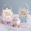 Children's Day Carousel Cupcake Box with Animal Cartoon Design