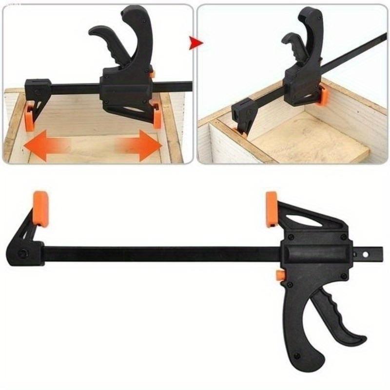 4 Inch F Type Woodworking Clip Quick Grip Clamp Heavy Duty Carpenter Tool