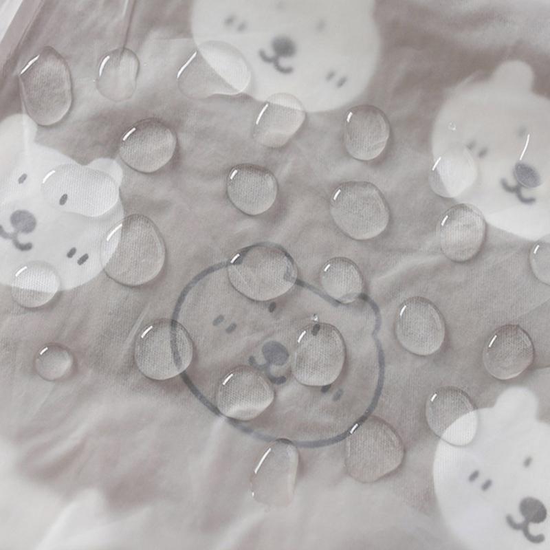 Spill Proof Short Sleeve Infant Bib with Adjustable Straps Easy Cleaning Smock For Eating Painting Outdoor Activity