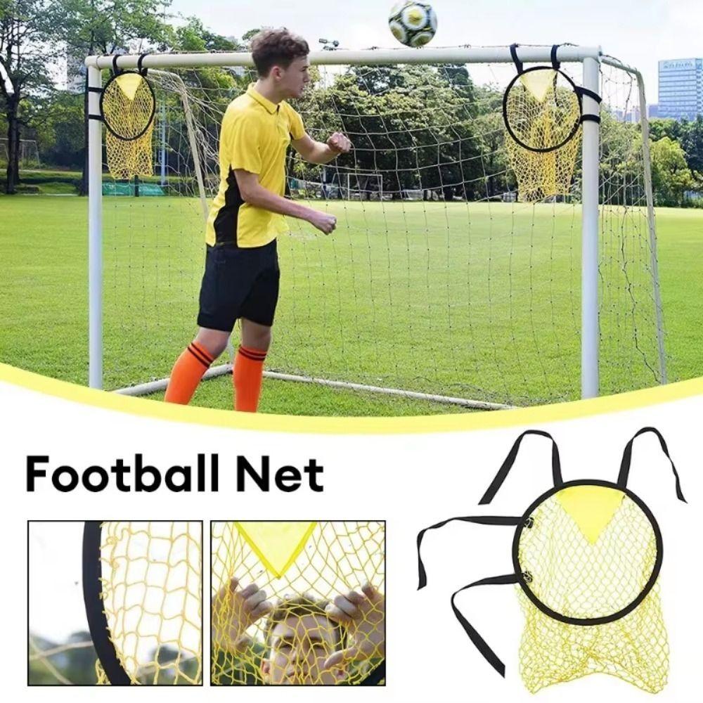 Foldable Soccer Ball Net Enhanced Accuracy Football Shooting Goal Net Beginner