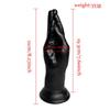Rear Garden Simulation Fist Anal Plug & Suction Cup Stimulator Toy