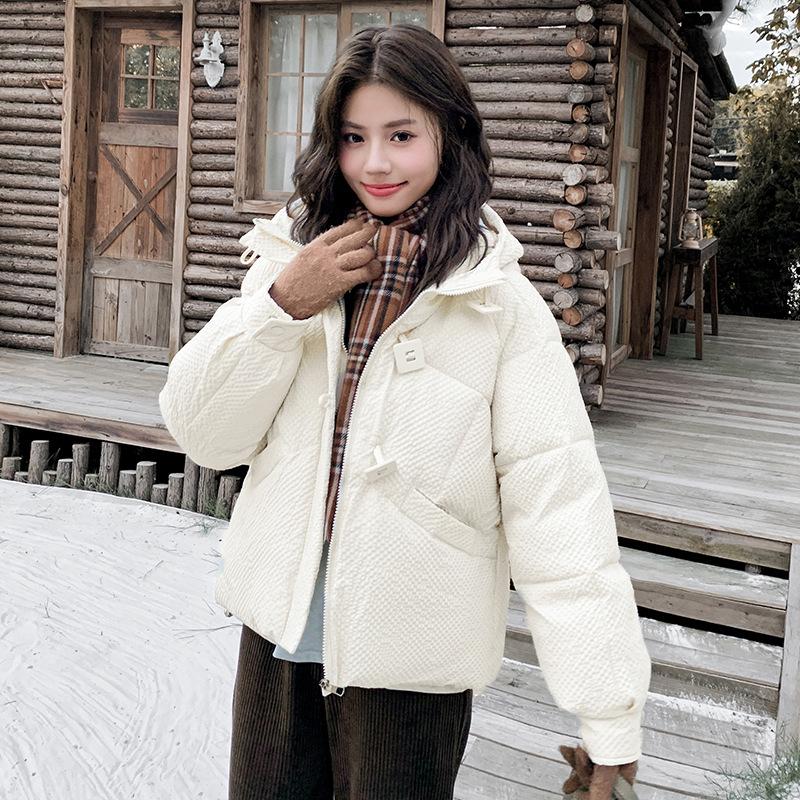 Winter New Style Cotton-padded Jacket for Women, Short Style, Korean Version, Loose and Thickened for Small People, Cotton-padded Jacket
