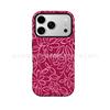 Explosive Full Screen Flower Glossy Film Mobile Phone Case iPhone11/12/13/14/15/16/17 Hard Case