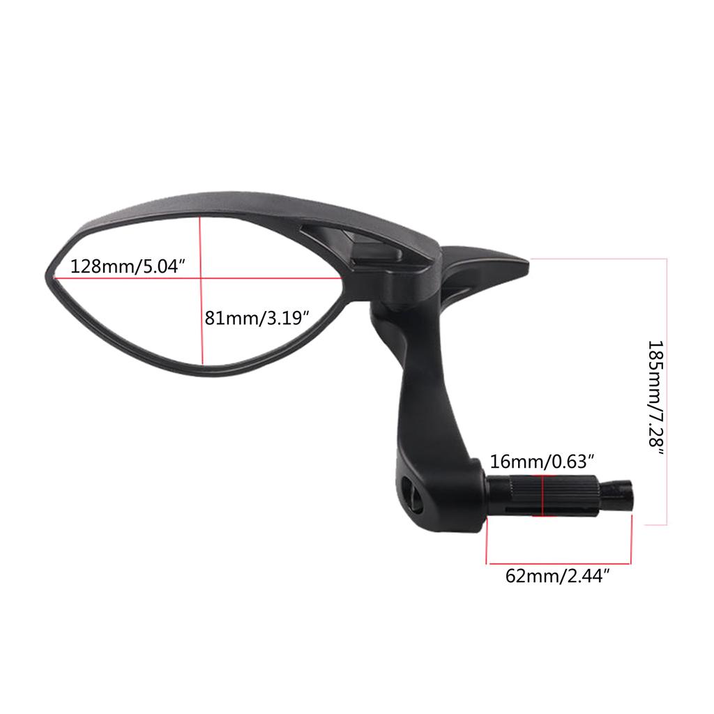Elektromobil Konvexer Rückspiegel High Definition Vision Rückseite Spiegel Motorrad Lenkerende Rückspiegel