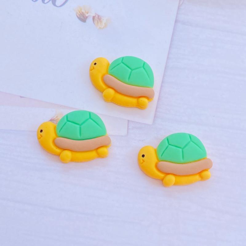 10Pcs New Mini Cute Marine Animal Series Flat back Resin Cabochons Scrapbooking DIY Jewelry Craft Decoration Accessorie