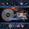 12 in 1 Bedroom Night Light Galaxy Star Sky Planetarium Projector Children's Aurora Projector LED Starry Sky Projection Lamp