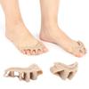 2pcs Hallux Valgus Bunion Corrector Unisex Silicone Toe Separator Foot Care Correction