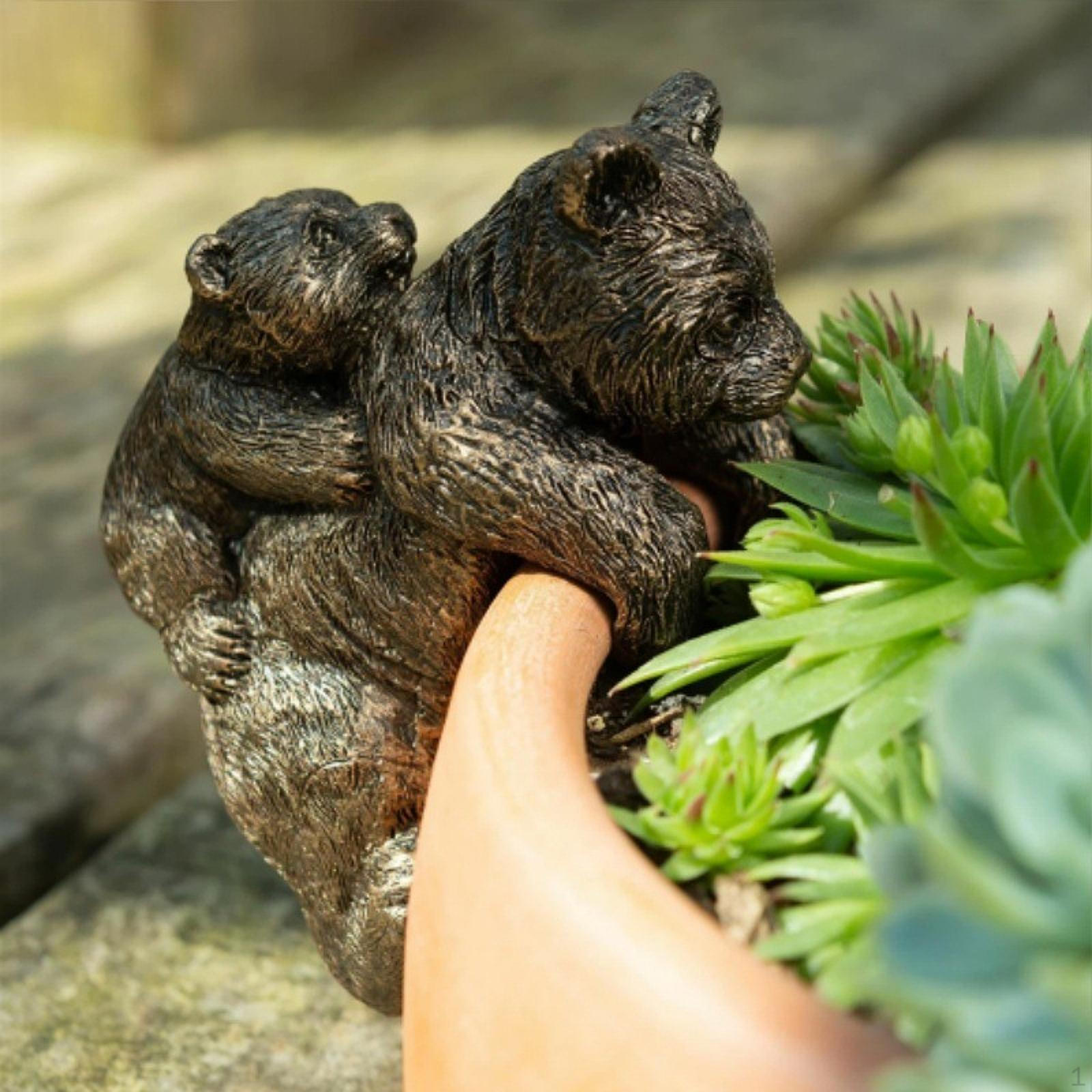 

Животное Сад Статуя Скульптура Цветочный горшок Ландшафтный Декор Цветочный горшок Подвеска Украшение Растение bear