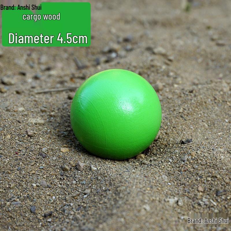 Children's Wooden Pole Croquet Set for Sensory Integration and Group Fun
