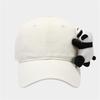 Women Chinese Panda Baseball Hat For Girls Women Unisex Panda Adjustable Hat Cute Stuffed Panda