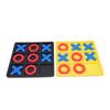 2Set XO Board Game Plastic Classic XO Chess Board Game Indoor Party Game with X and O Pieces for
