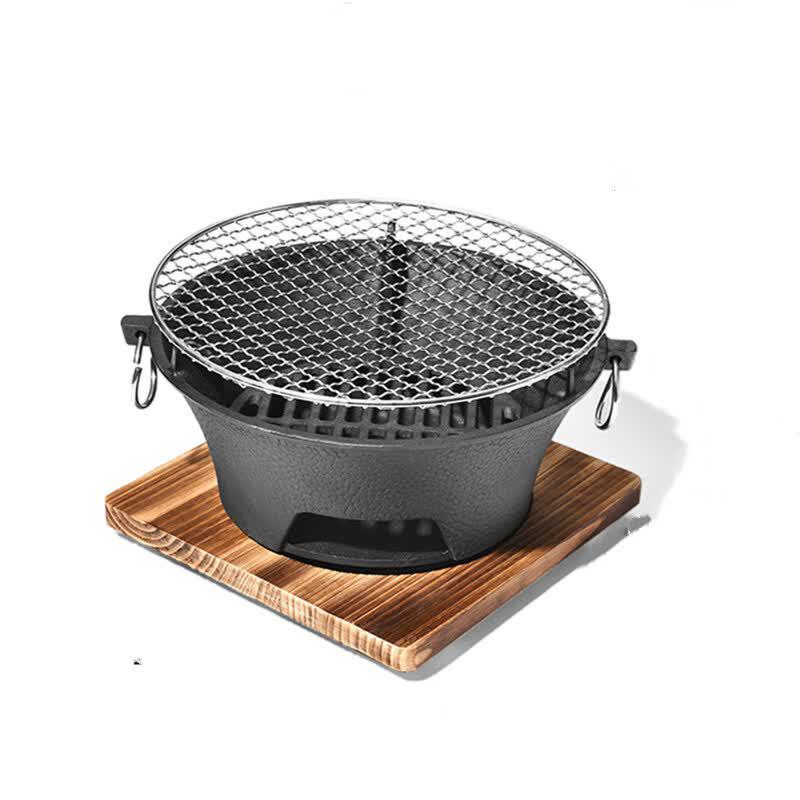 Cast Iron Charcoal BBQ & Heating Stove