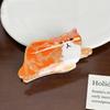 Eyecatching Acrylic Animal Printed Claw Clips For Women Stylish And Fun Hair Accessories