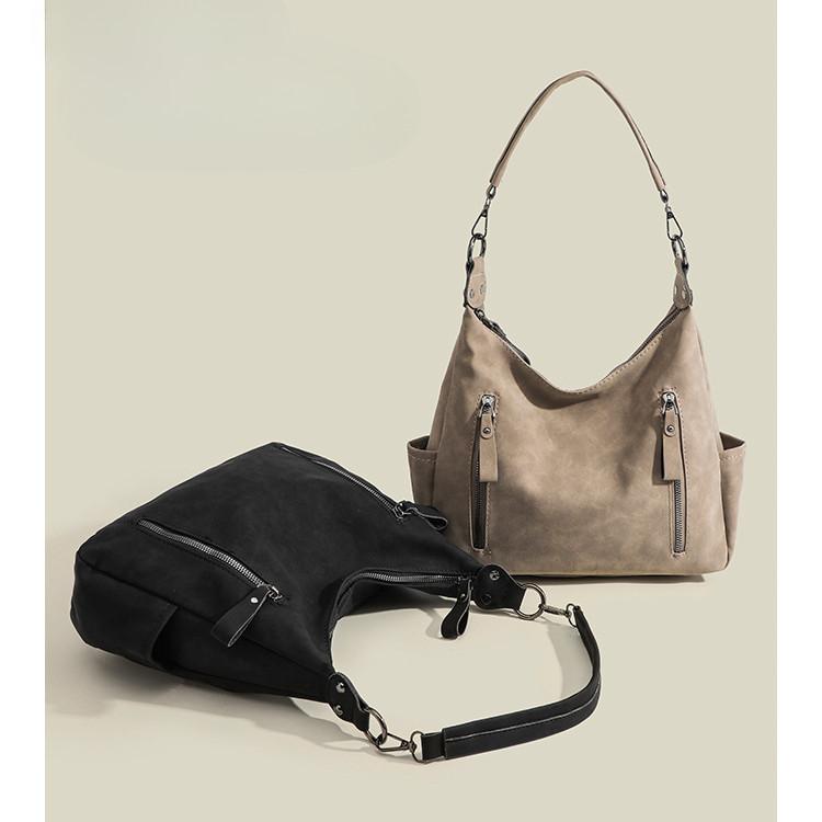 IELGY Женская большая вместительная универсальная винтажная матовая текстурированная — фото 7