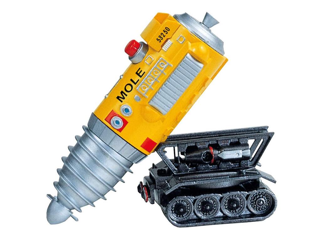 Aoshima Bunka Kyozai Thunderbirds Mini Series Thunderbirds Mini Jet Mole Total length 80mm plastic model No.5 approx. Non-scale